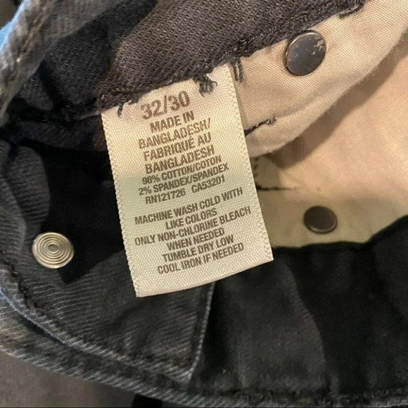 Aeropostale 32/30 black skinny jeans - Picture 5 of 6